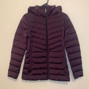 32 Degrees Purple Puffer Coat